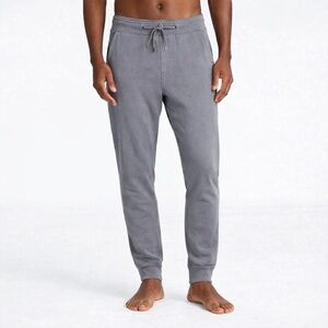 Liverpool Men's Gray Jogger Pants - Brook Knit
